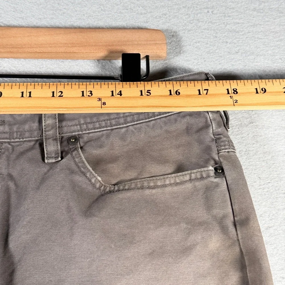 Vintage‎ The North Face Mens Gray Cotton Canvas Heritage Work Pants 34x25